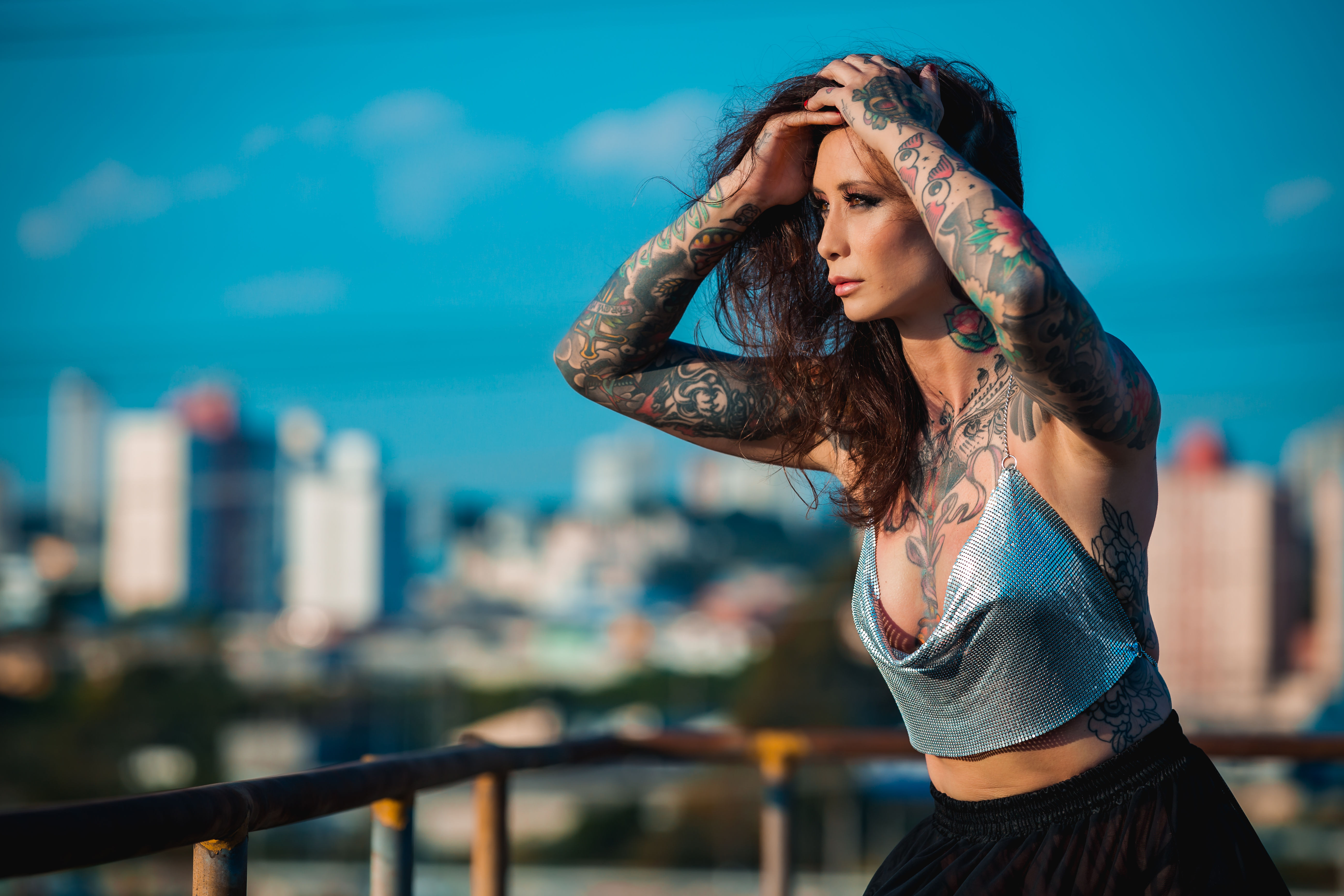 Trabalho artístico em tatuagem